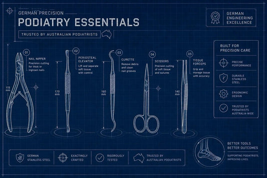 German Surgical Instruments for Australian Podiatrists - ProSharp Podiatry Instruments