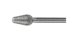 Medium Flame Shape Diamond Burr