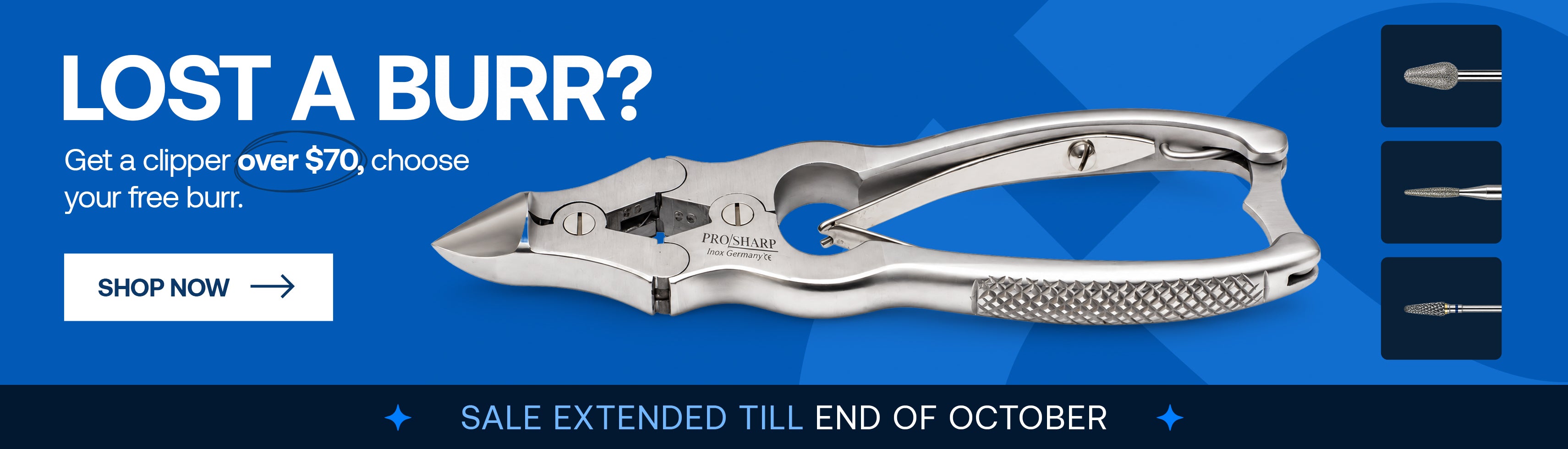 ProSharp podiatry instruments